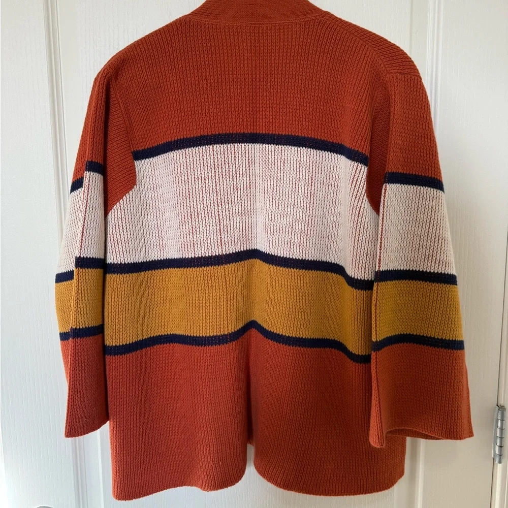 Vintage Southwestern belted cardigan - Picture 5 of 9